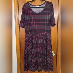 2XL Lularoe Nicole dress w/ pockets